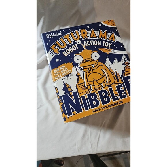 Futurama Nibbler Wind UP Action Figure Vintage - NEW IN BOX - Picture 7 of 11